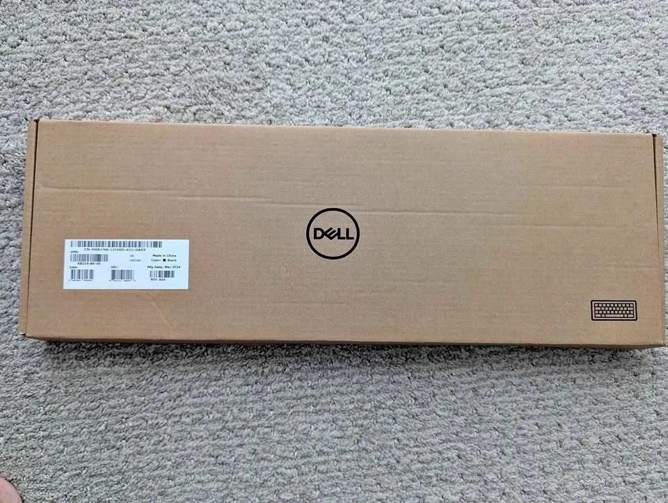 Dell Wired Keyboard (Open Box - Never Used)