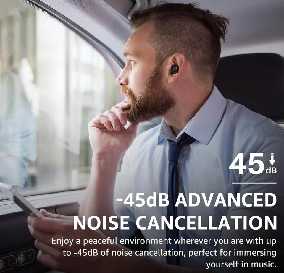 Hybrid Active Noise Cancelling Wireless Earbuds image indicator(6)