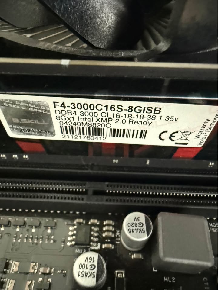 Motherboard with processor and memory - photo 5