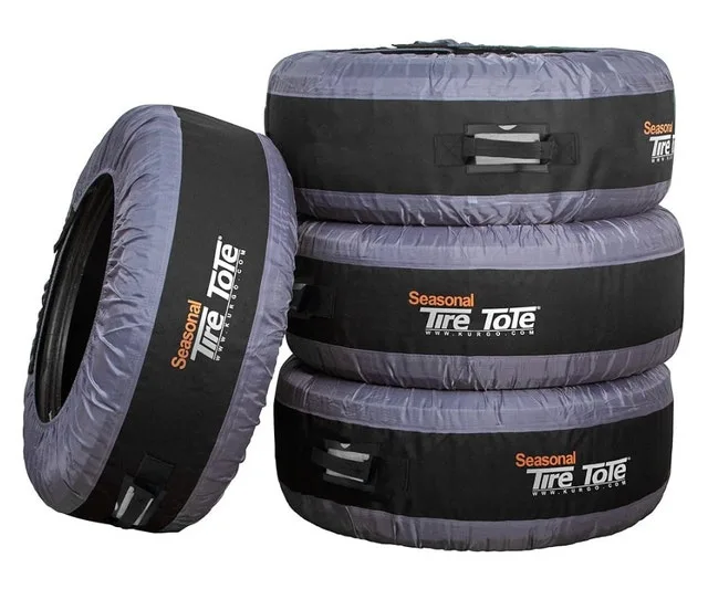 Kurgo Eco Tire Totes, Spare Tire Cover, Portable Wheel Bags