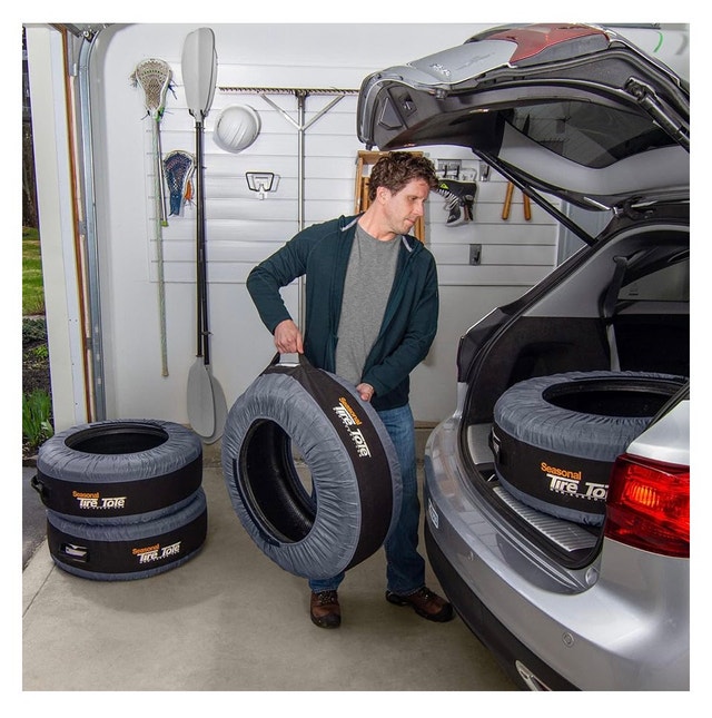 Kurgo Eco Tire Totes, Spare Tire Cover, Portable Wheel Bags - photo 2