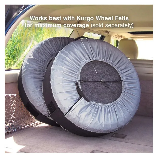 Kurgo Eco Tire Totes, Spare Tire Cover, Portable Wheel Bags image indicator(3)