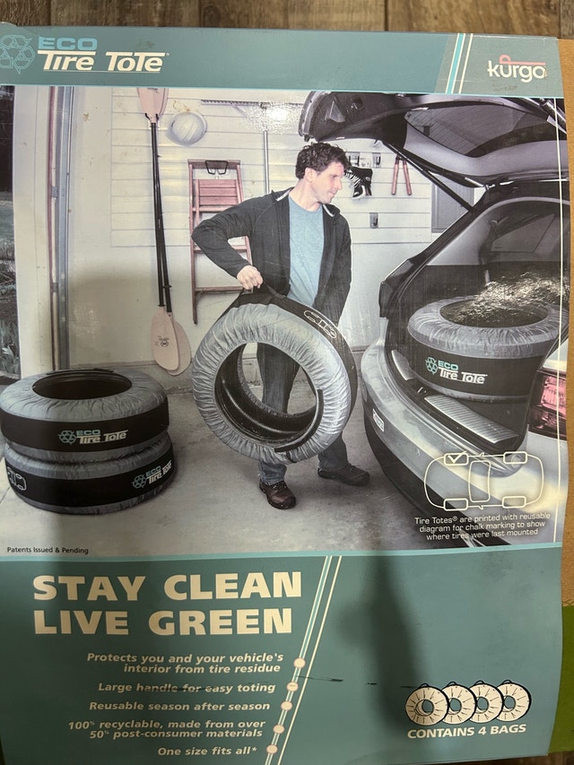 Kurgo Eco Tire Totes, Spare Tire Cover, Portable Wheel Bags - photo 5