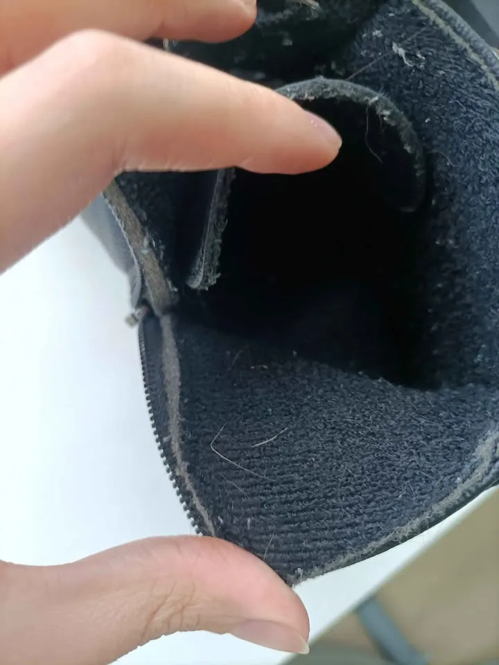 ‼️NEED GONE ASAP‼️Black Ankle Chunky Heeled Boots image indicator(6)