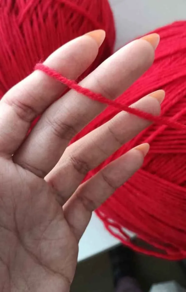 ‼️NEED GONE ASAP‼️ Christmas Red Yarn Balls image indicator(3)