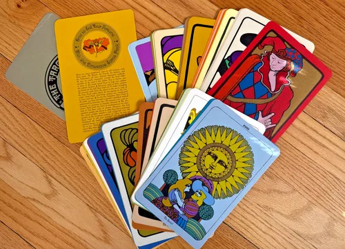 1960s Linweave Spells Your Fortune Tarot Card Deck image indicator(3)
