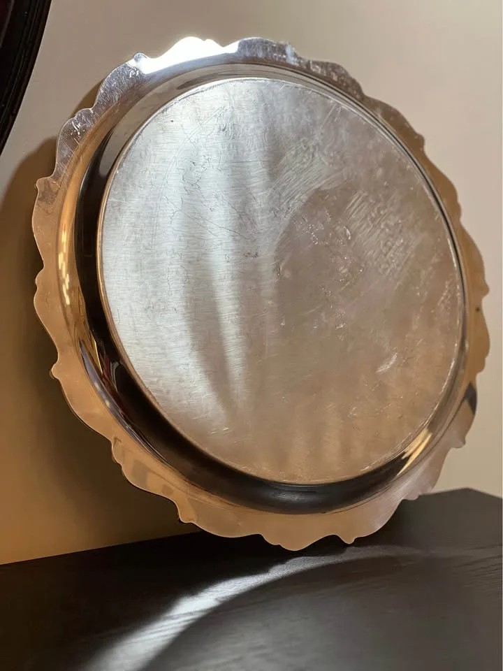 Webster Wilcox Silver-plated Serving Tray 14.5” image indicator(2)