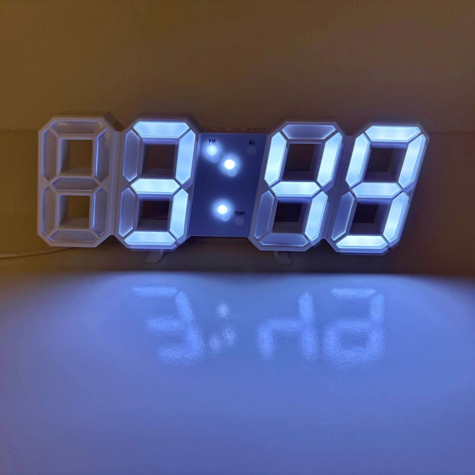 Big Digit Alarm Clock - USB powered