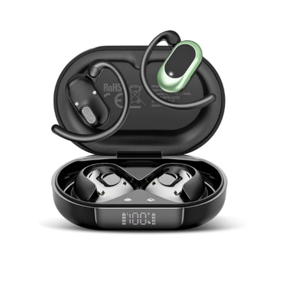 Open Ear Headphones, Bluetooth 5.4 Earphones - NEW