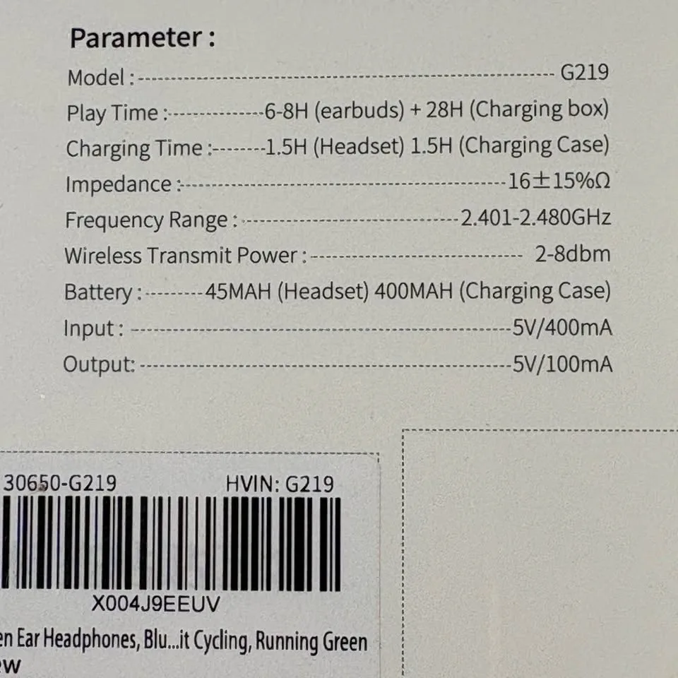 Open Ear Headphones, Bluetooth 5.4 Earphones - NEW image indicator(3)