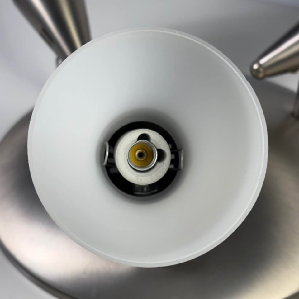 Ceiling Light Fixture - 2 available - pewter/nickel/stainless st - photo 2