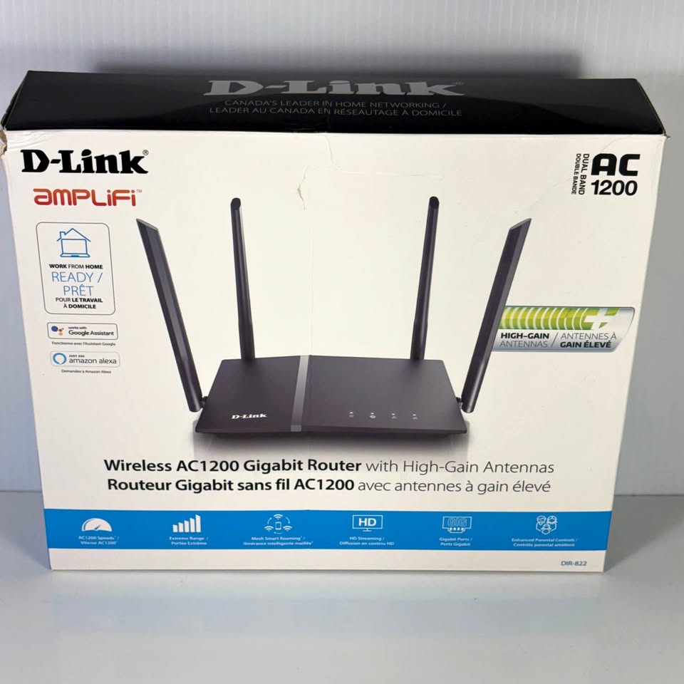 D-Link Amplifi AC1200 Dual Band Wi-Fi Router