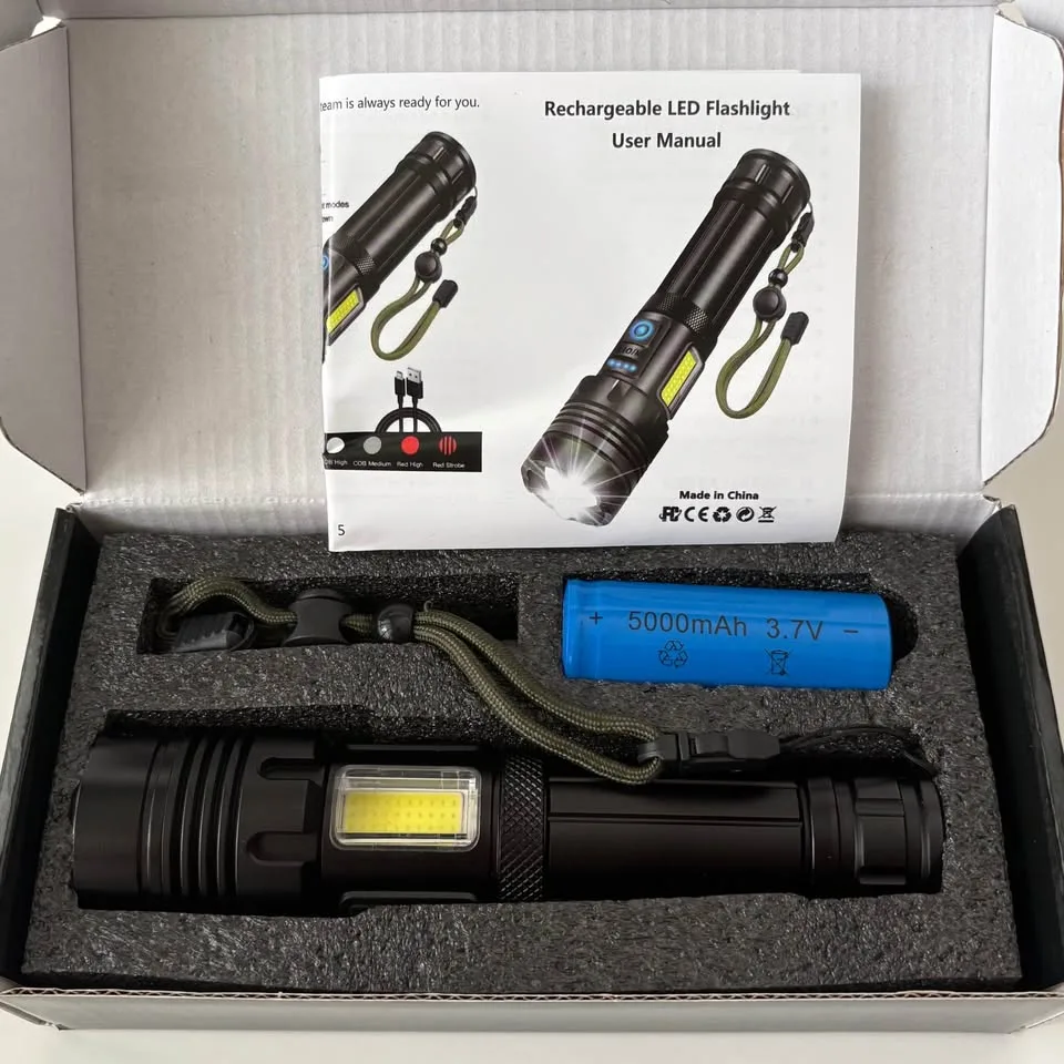 NEW - Tactical Flashlight/Lantern/Charger image indicator(2)