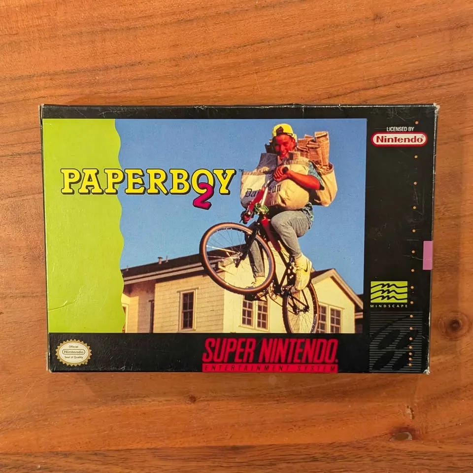 Paperboy 2 - Super Nintendo Game CIB image indicator(2)