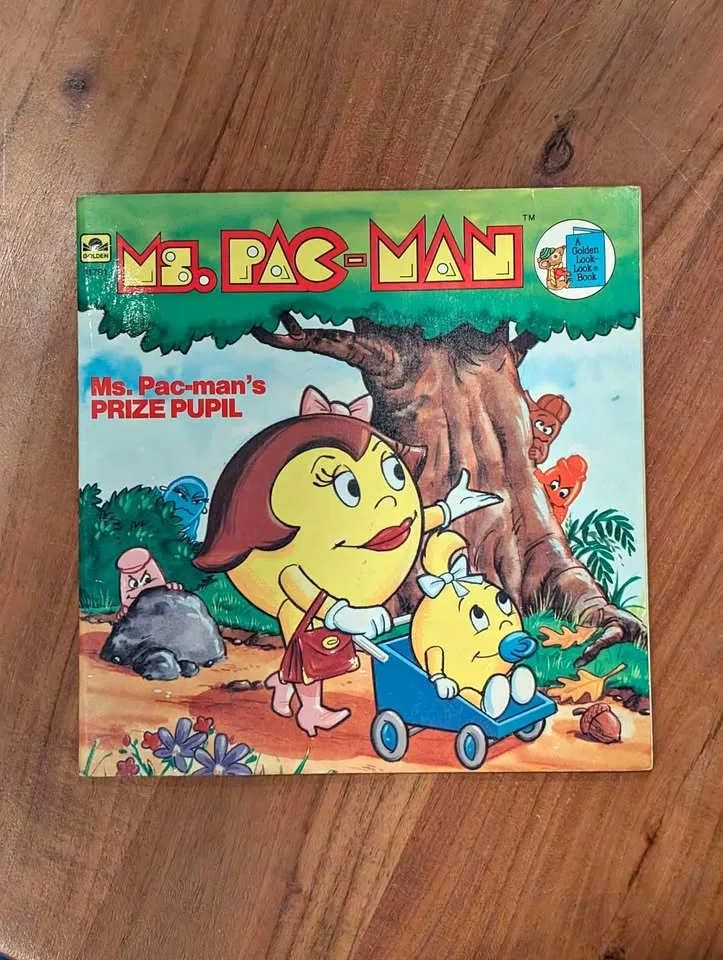 Ms Pac-Man Little Golden Book thumbnail