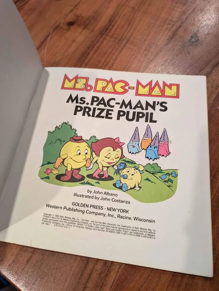 Ms Pac-Man Little Golden Book image indicator(2)