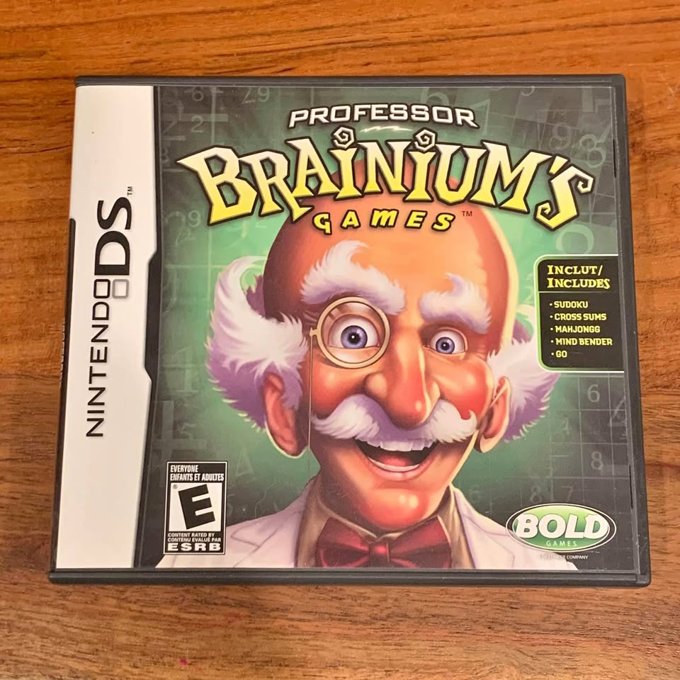 Nintendo DS - Professor Brainium’s Games
