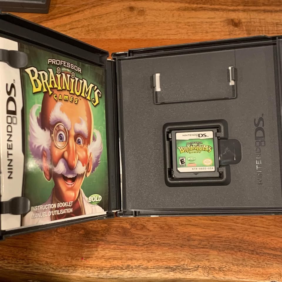 Nintendo DS - Professor Brainium’s Games - photo 2