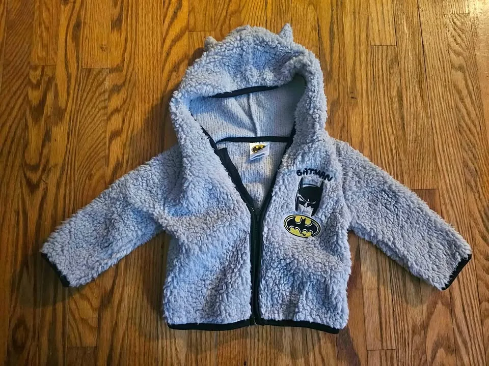 Batman Fall Jacket - Sweater 6m-12m