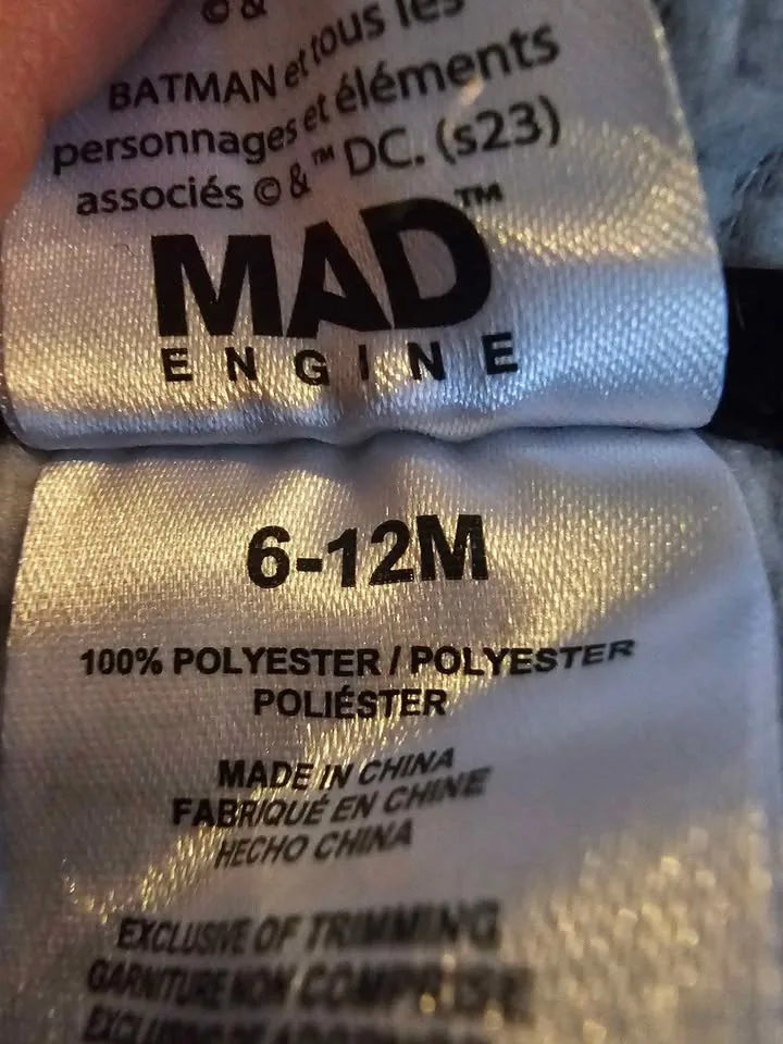 Batman Fall Jacket - Sweater 6m-12m image indicator(4)