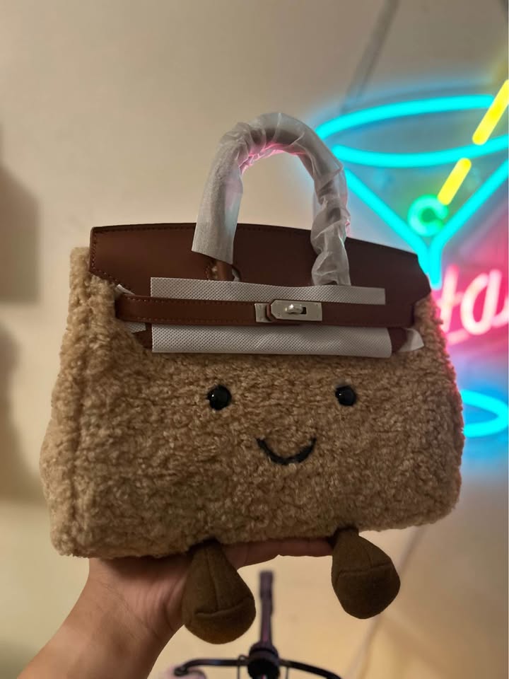 Jellycat Inspired Designer Bag - Camel Colour - photo 2