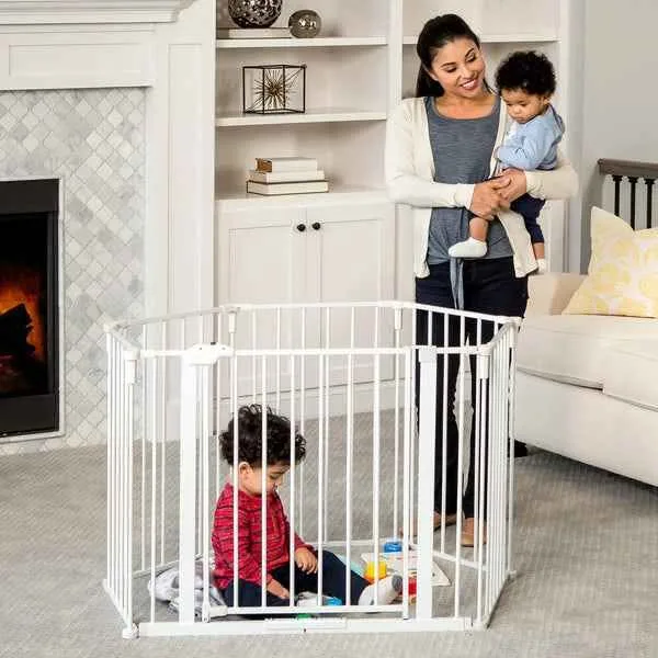 2 IN 1 Play Pen and/or Safety Gate image indicator(2)