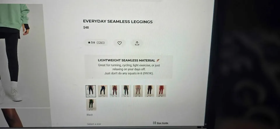 Gymshark Everyday Seamless Leggings - Small image indicator(4)