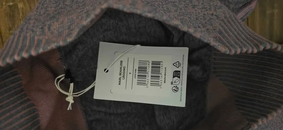 Gymshark Pink Marl Seamless Leggings - Small image indicator(3)