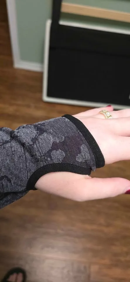 Gymshark Adapt Seamless Grey/Black Camo Set - Medium image indicator(5)