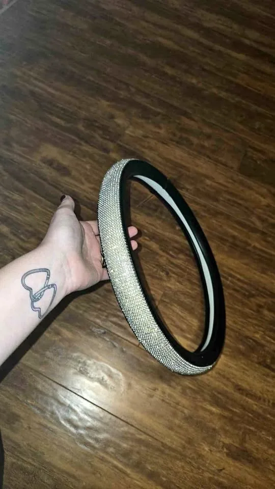 Rhinestone Wheel Cover for Car