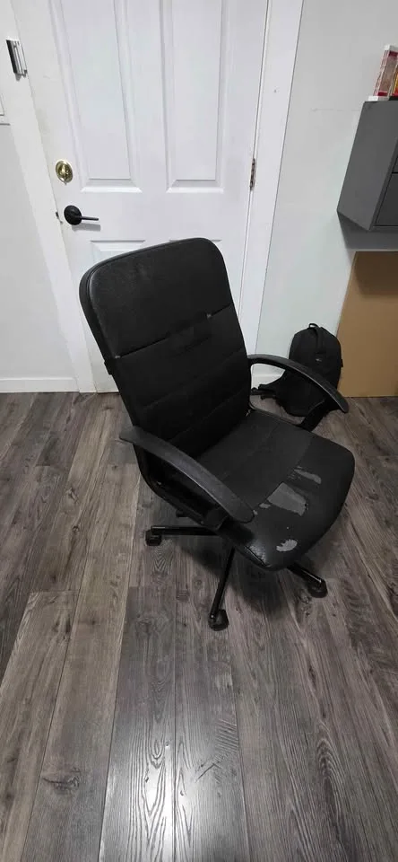 Ikea Study table with free chair + monitor mount image indicator(3)