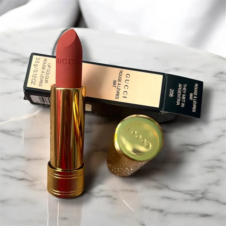 Gucci Matte Lipstick with gift Box