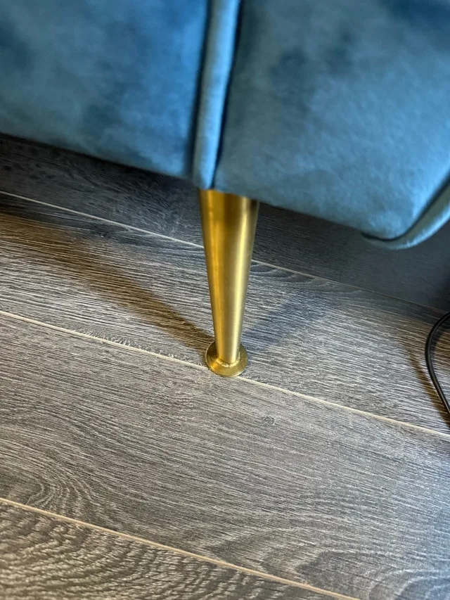 Blue Velvet Sofa image indicator(5)