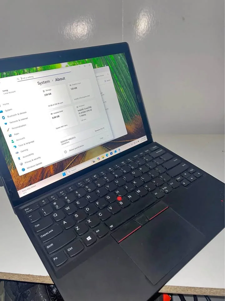 Lenovo ThinkPad X1 Tablet – i5 vPro (8th Gen) – Touchscreen