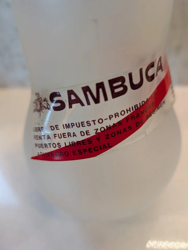 Vintage Sambuca Light Bulb Bottle - photo 3