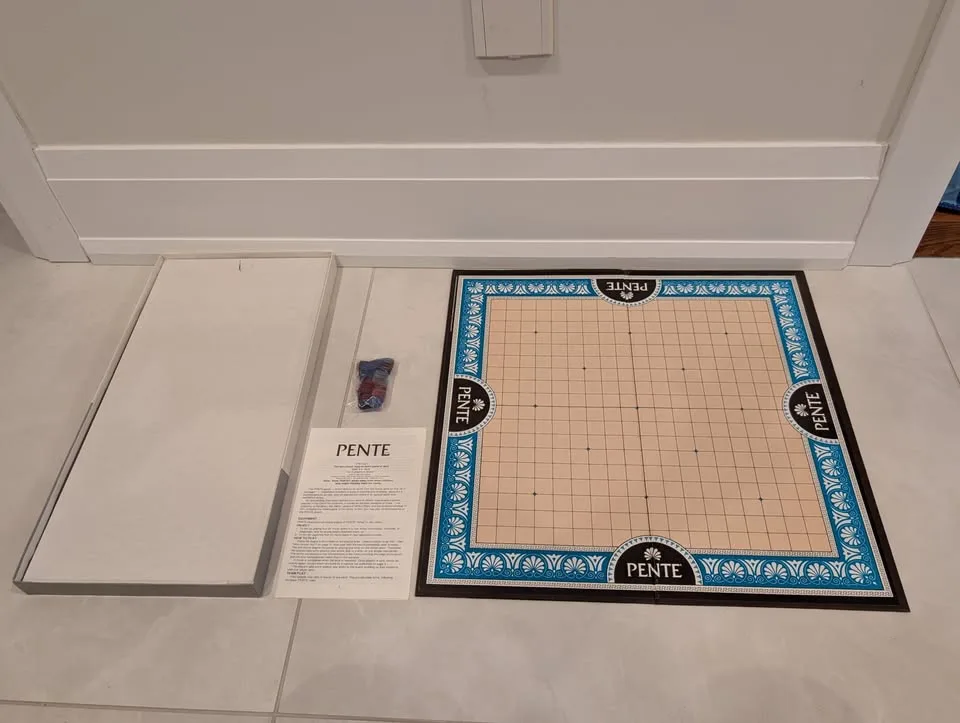 Vintage 1989 Parker Brothers Pente Board Game image indicator(6)