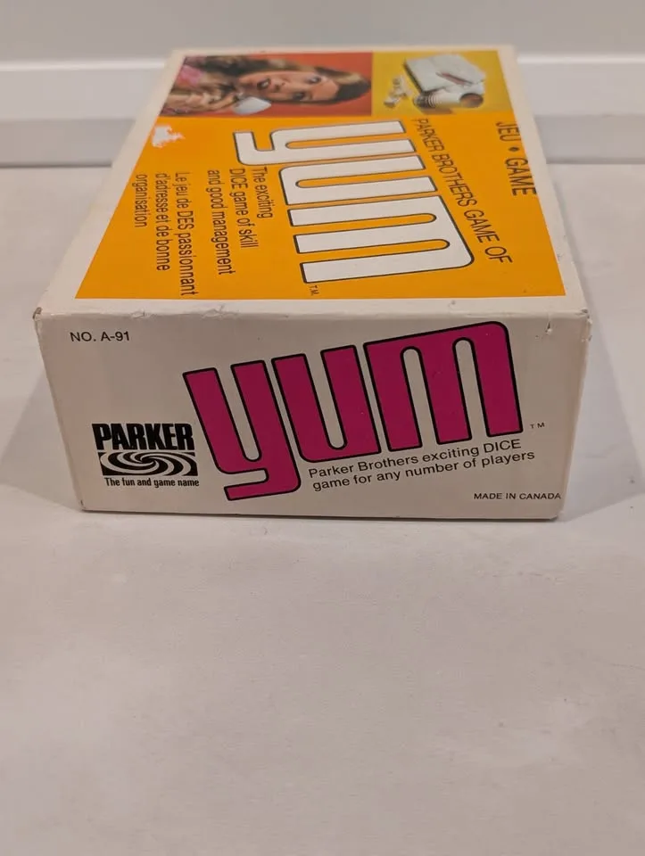 Vintage Parker Brothers YUM Dice Game image indicator(4)