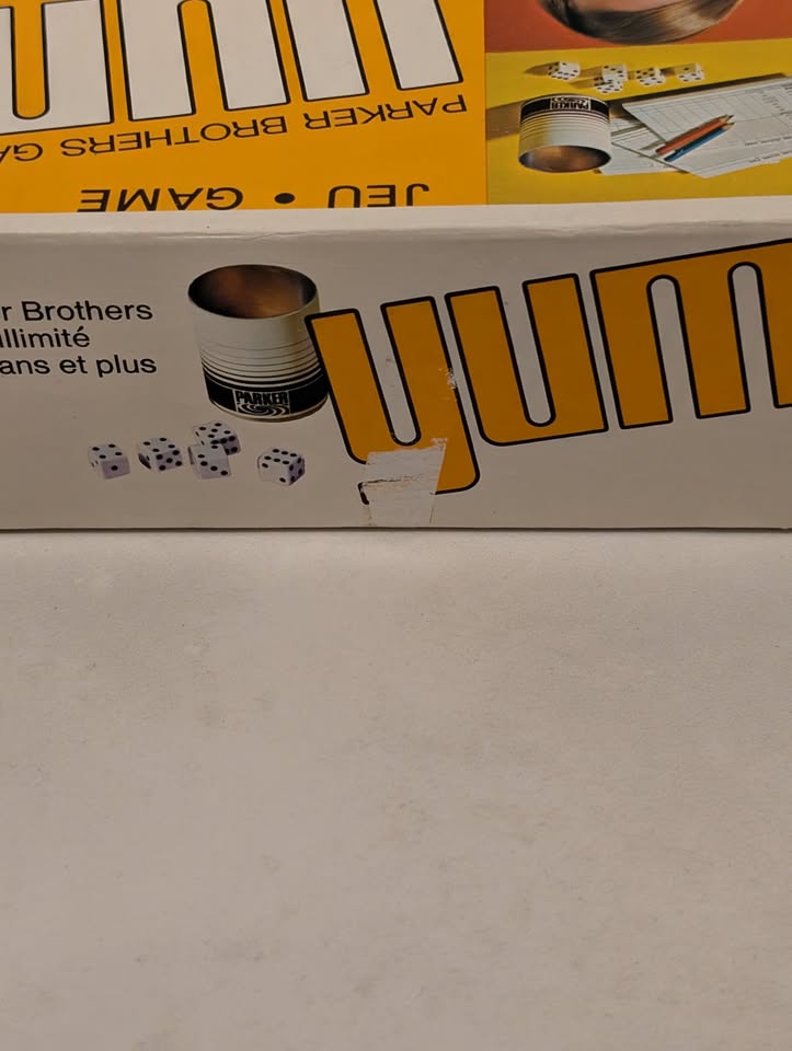 Vintage Parker Brothers YUM Dice Game - photo 5