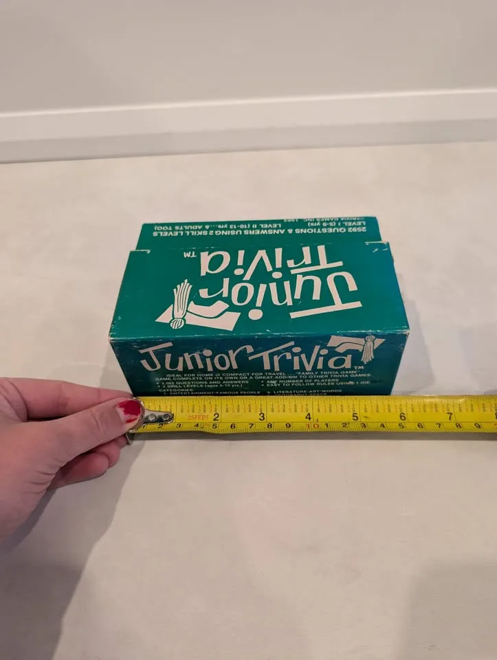 Vintage 1983 Junior Trivia Card Game image indicator(4)