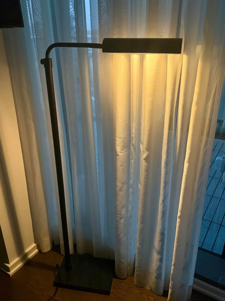 Renwil Fadia Floor Lamp — Like New, black, sofa lamp image indicator(2)