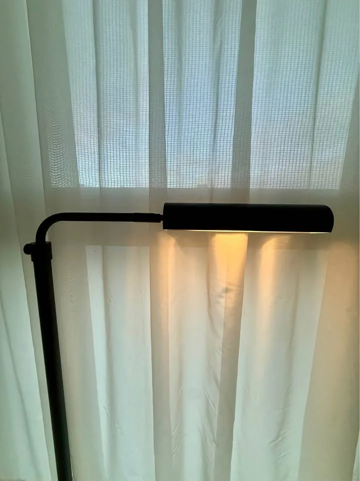 Renwil Fadia Floor Lamp — Like New, black, sofa lamp image indicator(6)