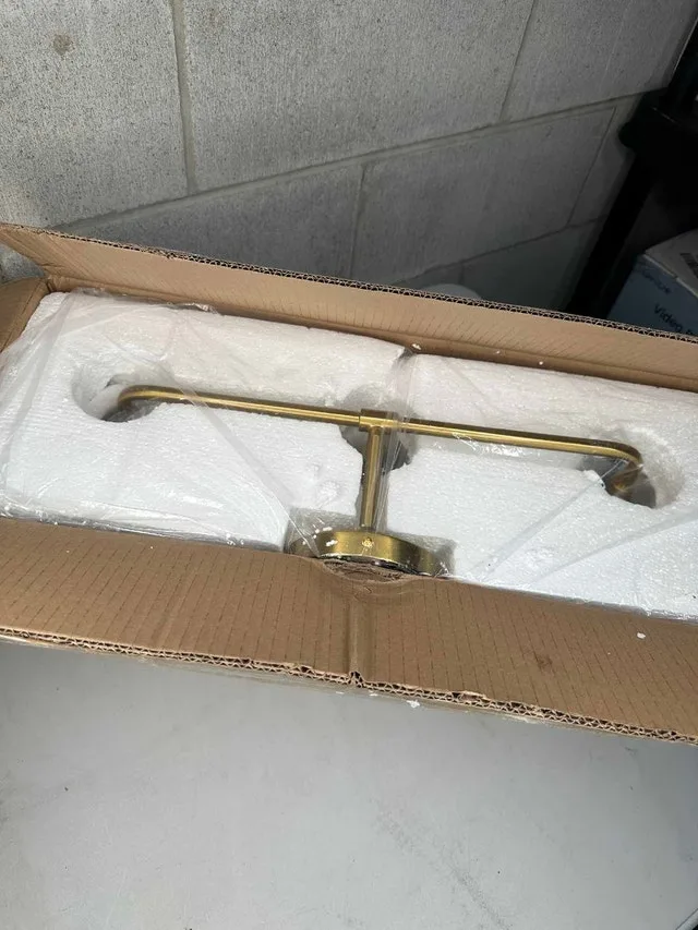 HAHZT 3-Light Gold & White Vanity Light – Modern Bathroom image indicator(3)