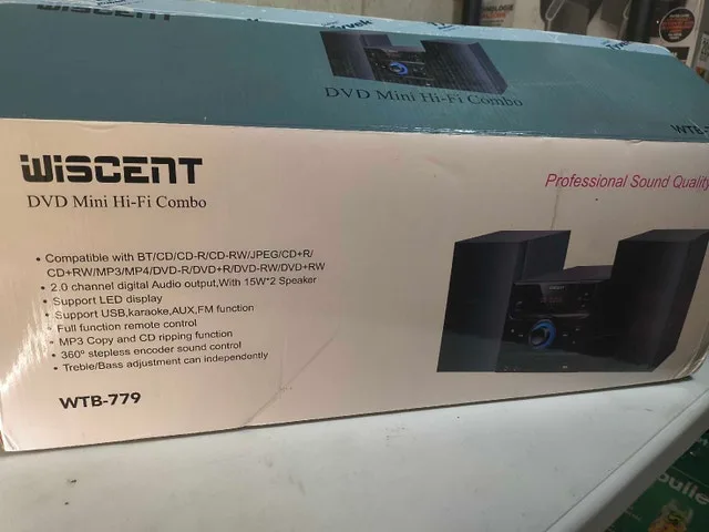 WISCENT Stereo Micro Music System image indicator(2)