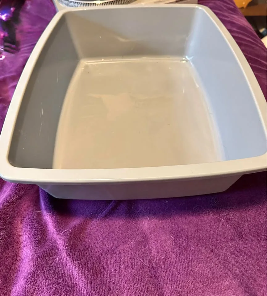Small litter box - clean and sanitized thumbnail