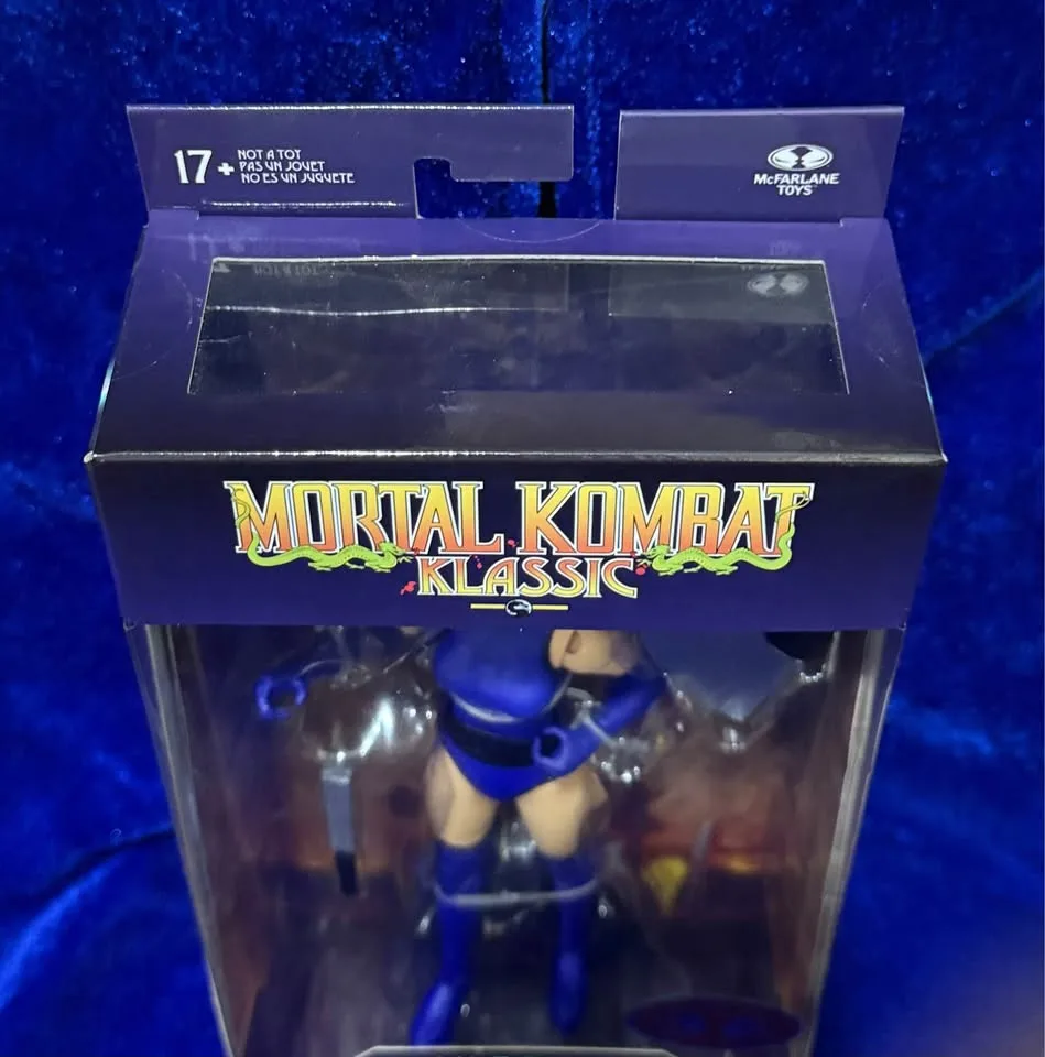 McFarlane Toys Mortal Kombat Klassics Figure - Kitana Red Platin image indicator(5)