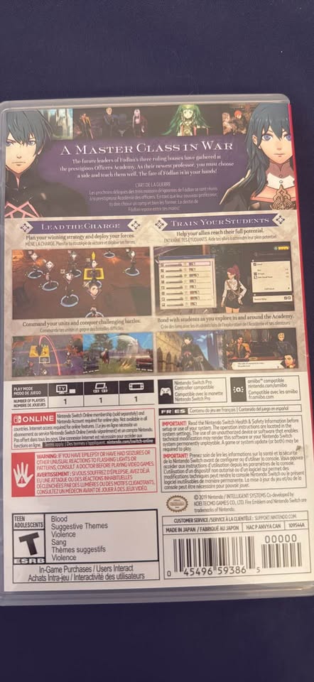 Fire Emblem: Three Houses Nintendo Switch Game Card - photo 2