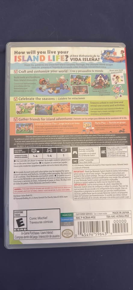 Animal Crossing: New Horizon Nintendo Switch Game Card - photo 2