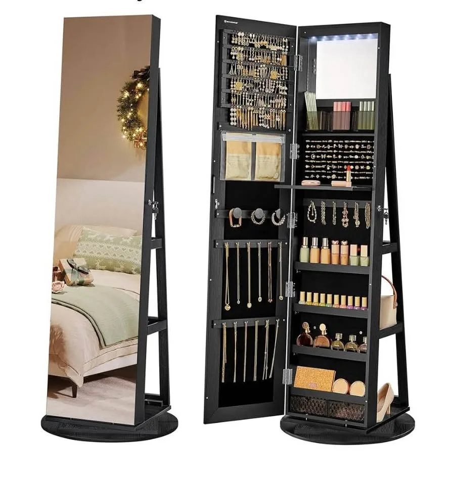 SONGMICS Jewelry Cabinet — Brand New, Assembled image indicator(2)