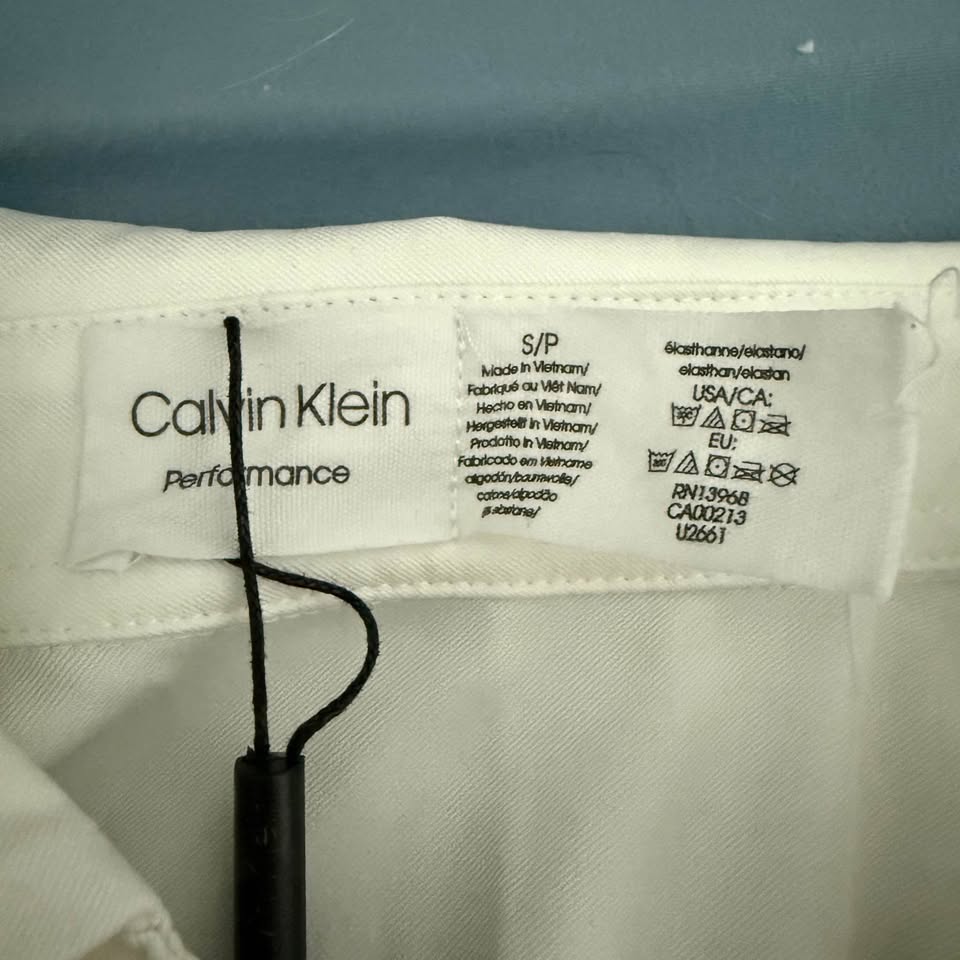 CK Performance White Midi Dress w Belt - photo 3