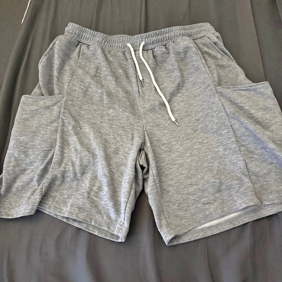 XL Shein Athleisure Men’s Gray Shorts